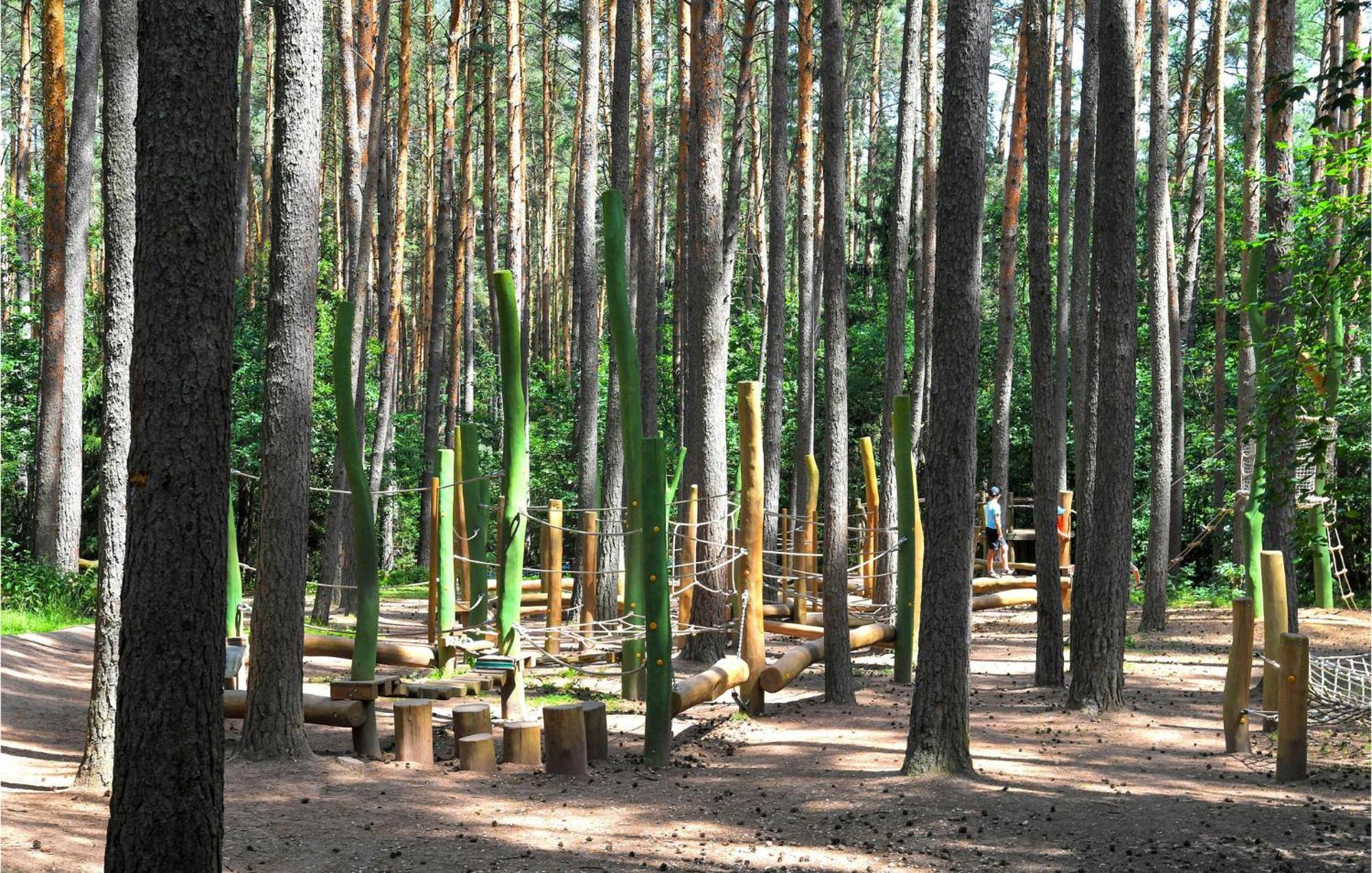 Waldcamping Am Brombachsee Pleinfeld Dış mekan fotoğraf